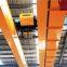 New design double girder electric hoist bridge crane boxed frame for sale