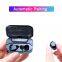 G02 TWS 5.0 9D Stereo HIFI Headphone earbuds IPX7 Waterproof Wireless Earphones With 3300mAh LED Smart Power Bank
