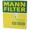 Original Genuine MANN Cabin Filter Car Engine Filter CU2559 3M5J-18D543-BA For Ford