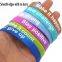 Factory Price Rubber Bracelet Camouflage Printing Motivational Custom Silicone Wristband