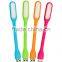Flexible usb led lamp for notebook