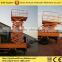 High quality hydraulic vehicle mounted scissor lift platform/truck mounted scissor lift LHSJCC0.3-12