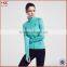 2016 New Design Long Sleeve Fitness Woman Yoga Wear Running Jogging Yoga Top Wear