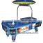 Fashion coin operated bus air hockey game machine