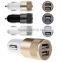 Electric Custom Mini USB Car Charger 2 Port For Iphone Cell Phone