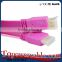 Colorful Super Thin with Ethernet High Speed Flat HDMI A Male to Male 2M HDMI Cable
