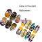 New glow in the dark halloween nail sticker , halloween nail art decals