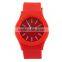 Hot selling silicon comfortable wear watch made in china factory