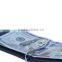 New Handmade Mens Ultra Slim Bifold Pull Tab Leather Wallet with Money Clip