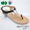 Hot sale trendy pu sandals flat shoes summer women fancy sandals                        
                                                Quality Choice