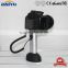 Universal alarming anti-theft security for camera display stand system