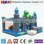 0.55 Pvc Commercial Inflatable Castle With Slide