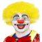 Affordable Afro Clown Hair Football Fan Adult Child Costume Curly Wig