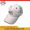 6 Panel Adult Age Group White Fashion Golf Cap Quality Custom Golf Cap Embroidered
