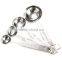 4-Piece Stainless Steel Deluxe Measuring Spoon Set