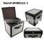 Decorative leather storage box