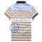 Fashion Design Cotton Striped Custom Polo Shirt for Bulk Wholesale