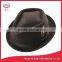 Wool Black Modern Upturned Brim Felt Fedora Hat