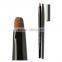 Black brand name cosmetic eyeliner brush makeup brush with plastic cover