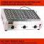 Commercial kitchen equipment China electric takoyaki maker 3 plates factory for sale
