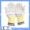 Good Quality Seamless Knitted Aramid Cow Leather Coated Heat Resistant Work Gloves From China