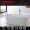 Corner drain location and bathtub frestanding simple bathtub with faucet