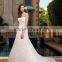 custom popular newest hot sell high quality puffy tiered ruffled bridal gown wedding dress