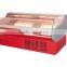 Hot sell commercial fresh meat chiller/refrigerator showcase with CE/ROHS approve