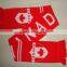 custom design soccer scarf wholesale