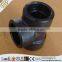 Factory suppy ASTM A234 WPB carbon steel 45 degree lateral tee