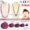 2015 silicone baby jewelry, chew bead silica gel