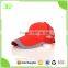 Travel Outdoor Embroidery Logo 6 Panel Sports Cap Trucker Mesh Cap