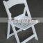 factory direct resin slat folding chair