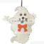 supply wholesale cuty felt keychain for christmas gift