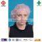 Disposable non woven hair nets colorful, crimps cap, bouffant cap
