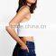 New Design Fashion Women Hotpants Crochet Trim Women Denim Shorts