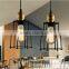 230V Iron Pendant Light with Edision Bulb E27 Creative Loft Industrial Pendant Light