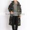 camouflage fashion long raincoat manufacturer supply raincoat military rainwear