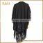 Fine quality hot sale fashionable black suede shawls