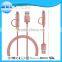 2016 New design high quality mfi 2 in 1 cable with best price wholesale