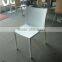 Modern Design Food Court Tea Party Stacking Armless Plastic Chair