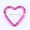 Custom Heavy Duty Heart Shape Locking Carabiner For Wholesale