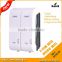 Household double dual wall mounted press button 2 Chambers bathroom soap dispenser