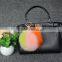 Fox fur pompom real fur ball key ring multi-color fox fur bobble keychain