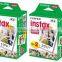 Fujifilm Fuji Instax Mini Twin Pack White Film for SP-1 8 25 50 , 20 Sheets