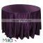 120 round satin tablecloth for wedding