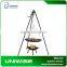 Tripod Hanging BBQ Grill with Adjustable Height for Backyard and Sandbeach