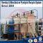 Black to yellow scrap tire oil refining to fuel machine