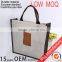 custom screen printed burlap bags wholesale for promotion