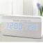 Electronic Desktop Digital Table Clocks Upgraded LED Alarm Clock,Despertador Temperature Sounds Control LED Display